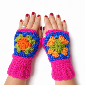 mitaines crochettées vanessa