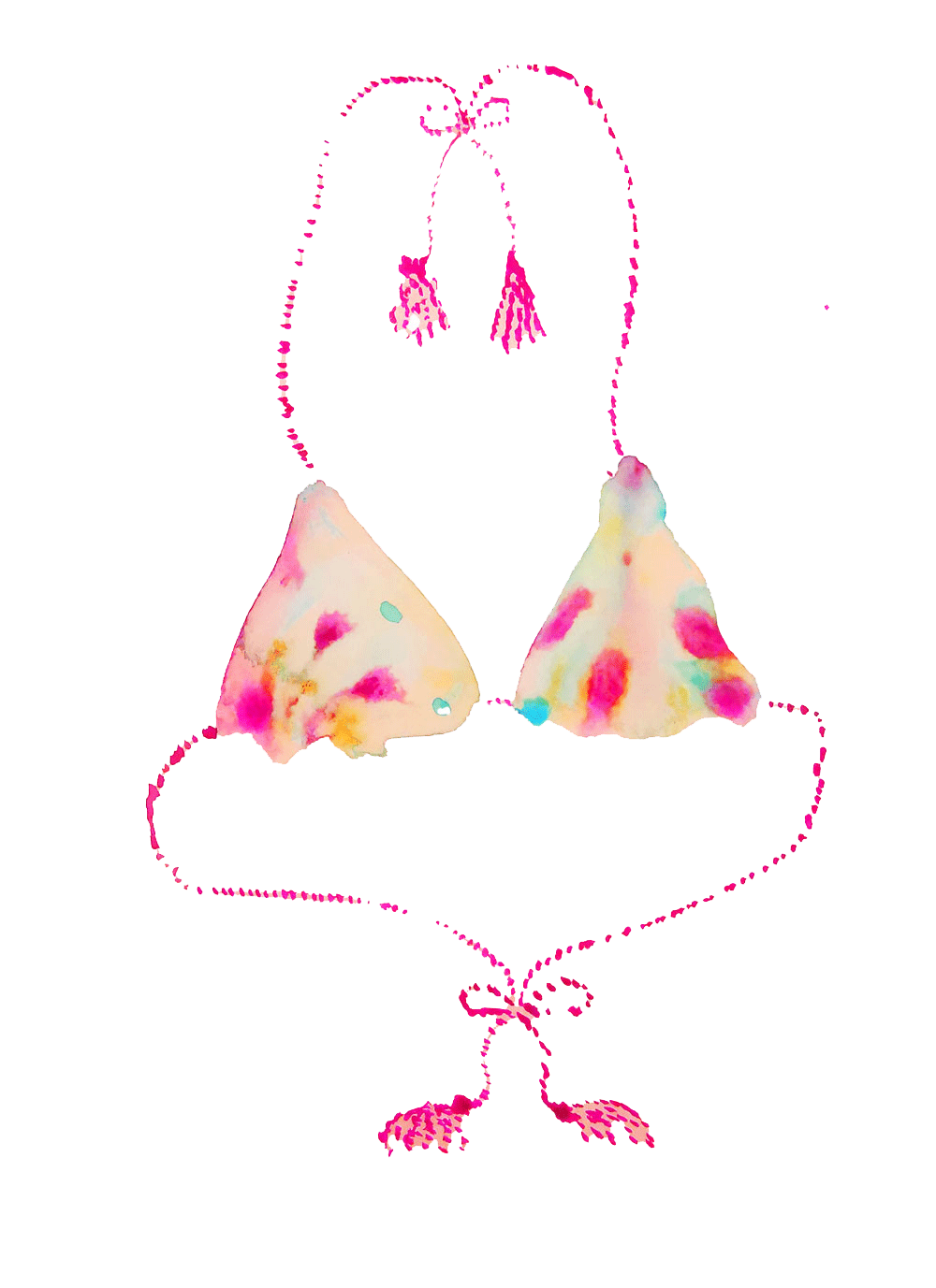 i&f aquarelle bikini
