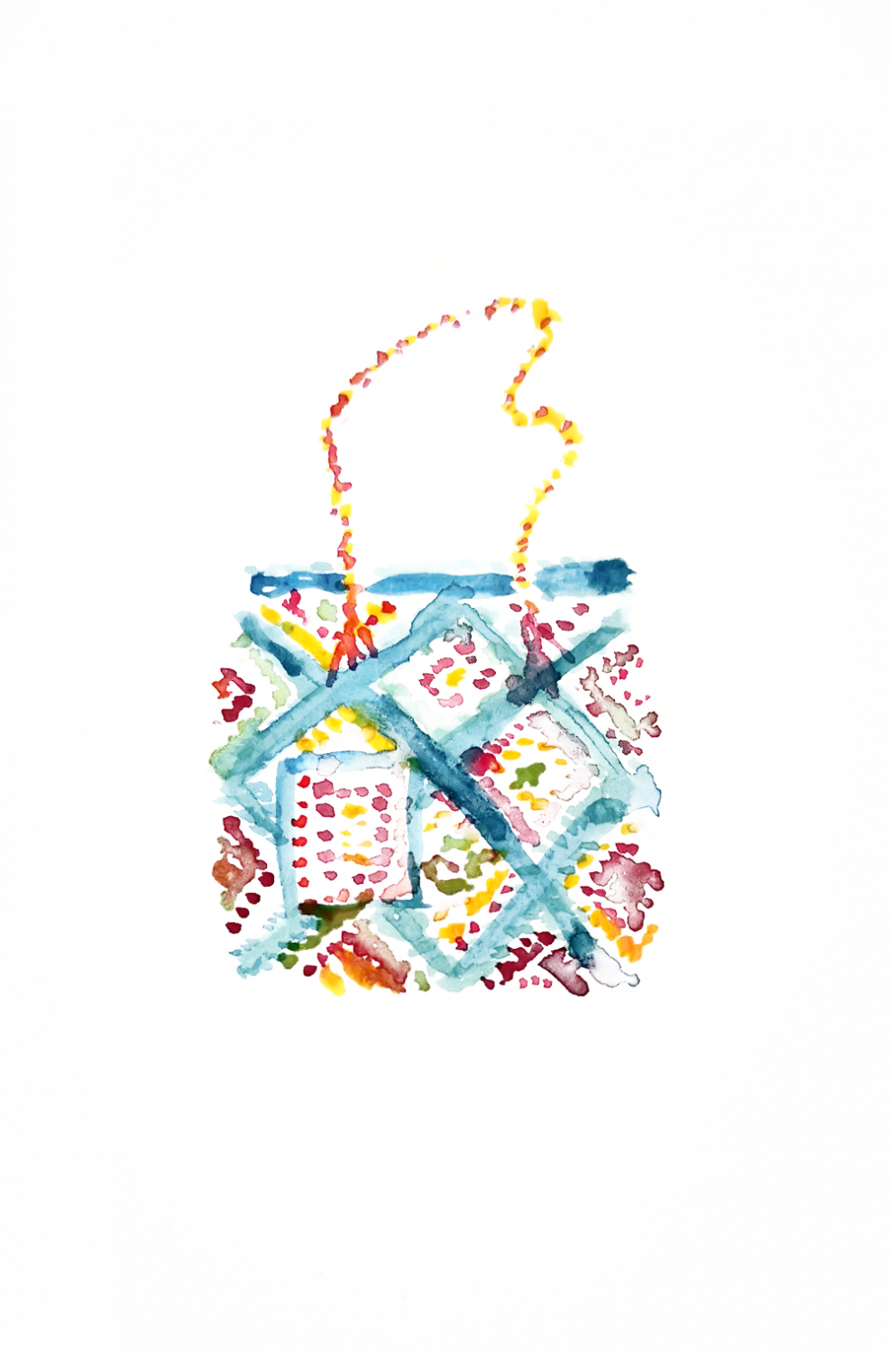 i&f aquarelle sac